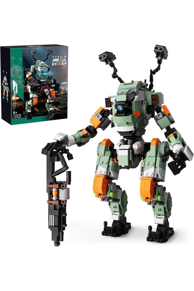 Titan Bt Mecha Robot Building Kit, 1057 Pieces, Creative Technic Robot Kit for Adults and Children