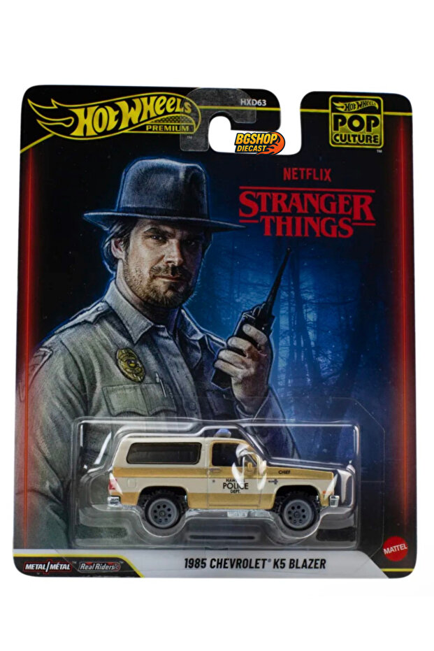 Premium 1985 Chevrolet K5 Blazer Model Pickup Truck, Netflix Stranger Things