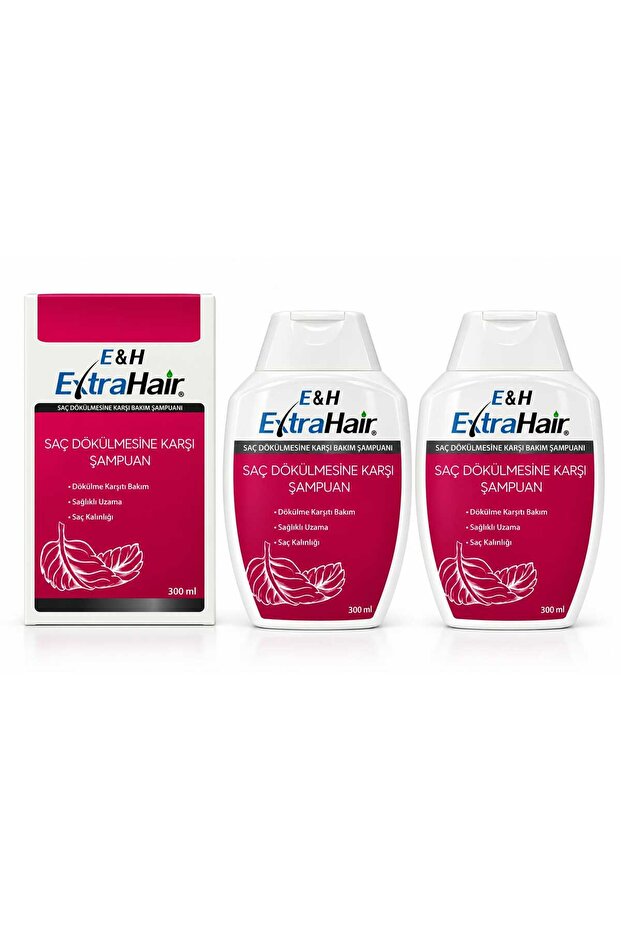 E&H Extra Hair Anti-Hair Loss Shampoo 2 Pieces