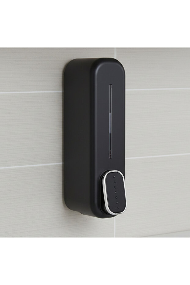 Manual plastic liquid wall lamp - 350 ml - black