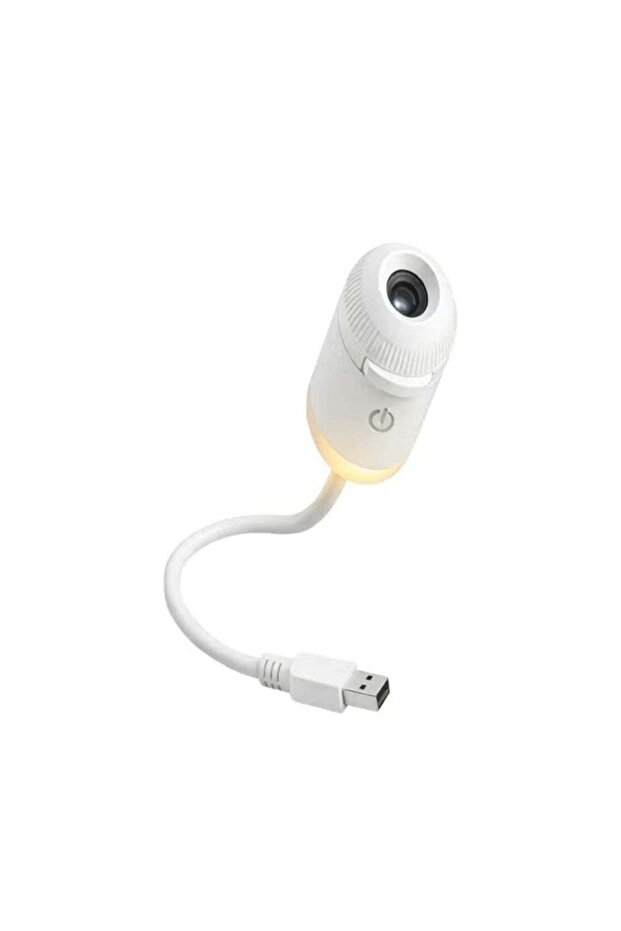 USB Starry Sky Projection Night Light with 7 Replaceable Projection Films, Adjustable Brightness, Flexible Gooseneck, USB Powered for Bedroom, Car and Indoor Decoration