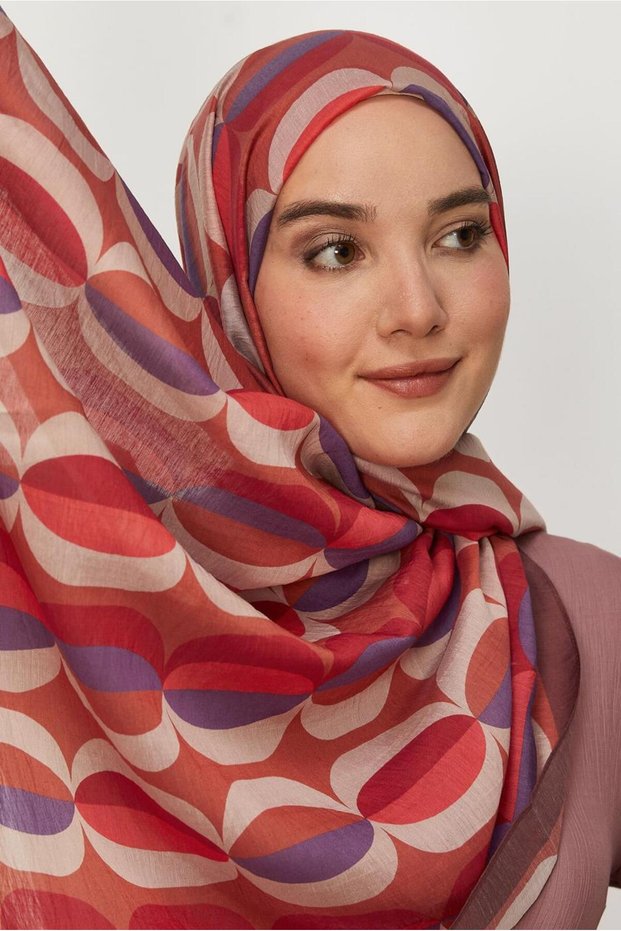 Patterned Allure Shawl 8667