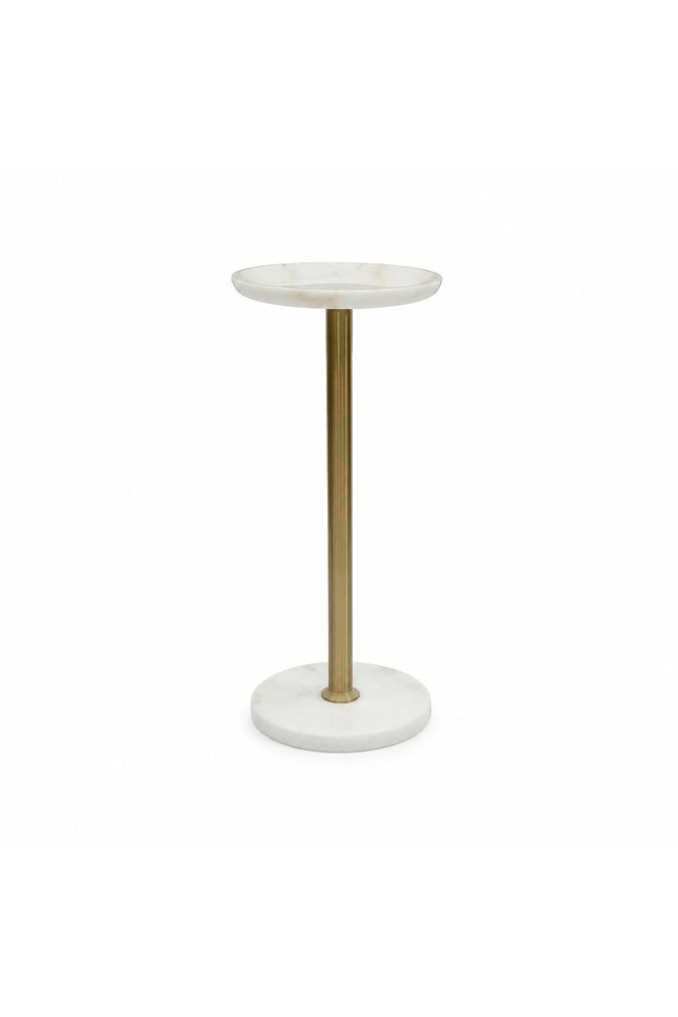 Single Gold Service Table