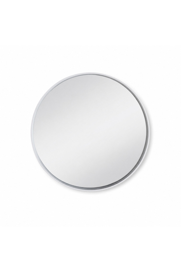 Wall Mirror with White Frame 70X70 cm