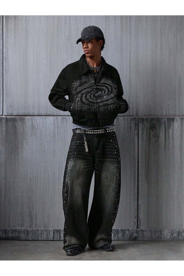 Jacket, black - M