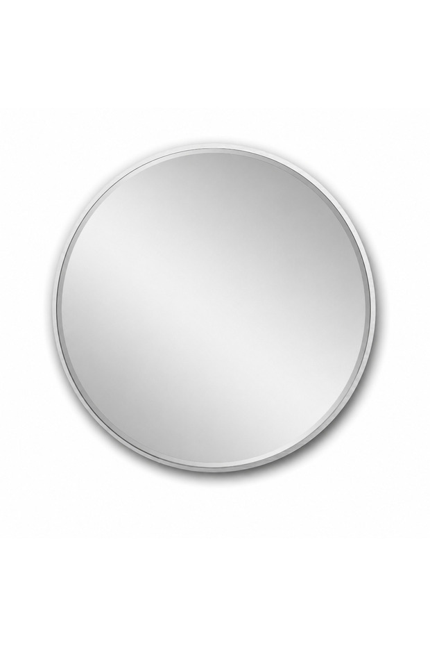 Wall Mirror with Silver Frame 90X90 cm