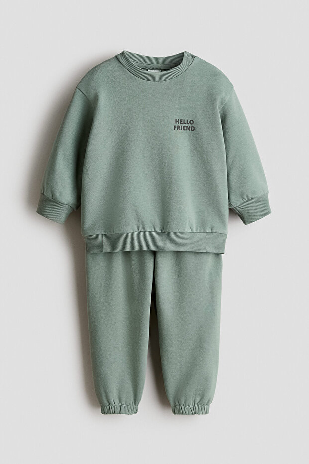 2 Parçalı Sweatshirt Set