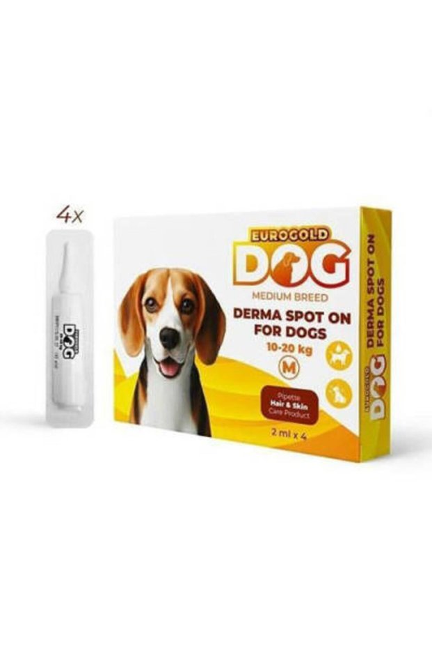 Dog leather care drops 10-20 kg 4x2 ml