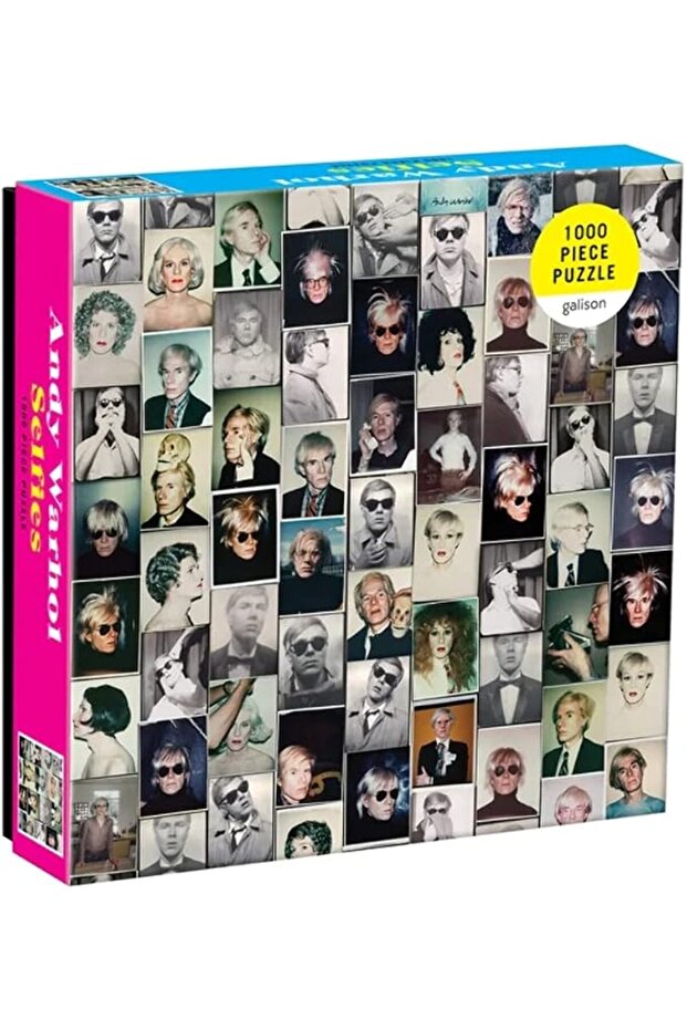 Andy Warhol Selfies 1000 Piece Puzzle