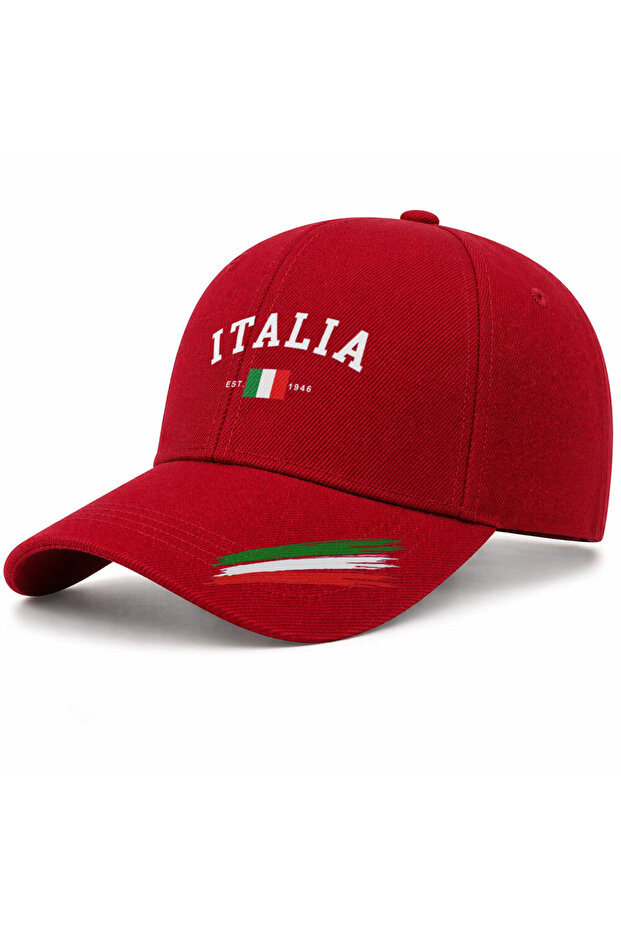 Italy 1946 Printed Velcro Cotton Hat