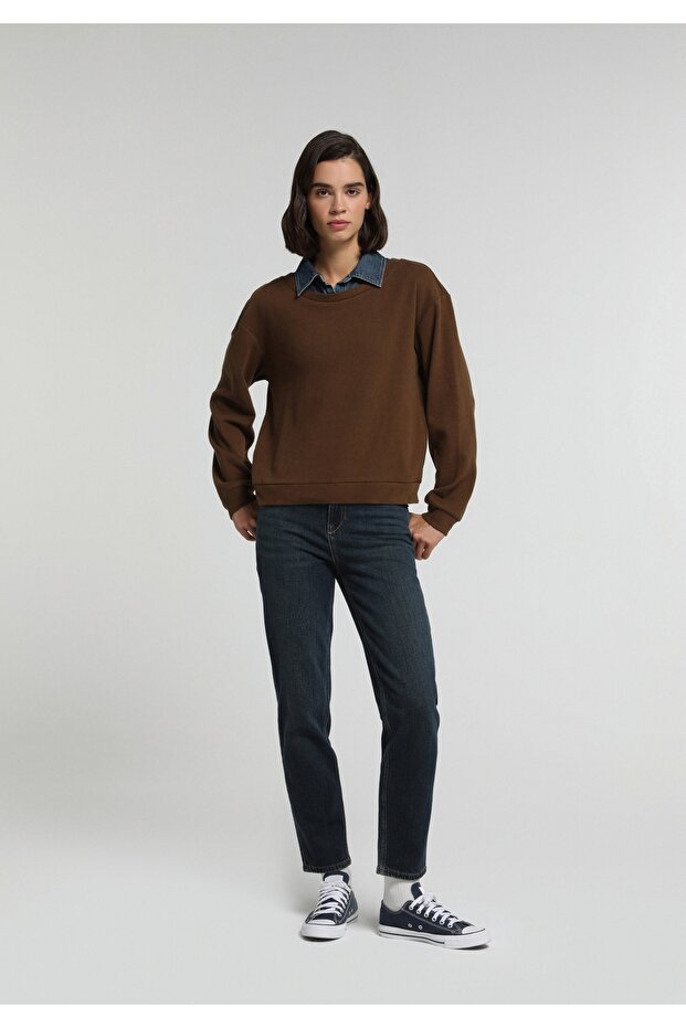 Mom Fit Women's Dark Indigo Denim Jean Pants