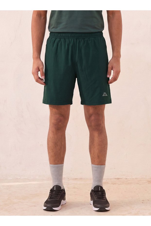 SHORTS WITH MESH ACCENT