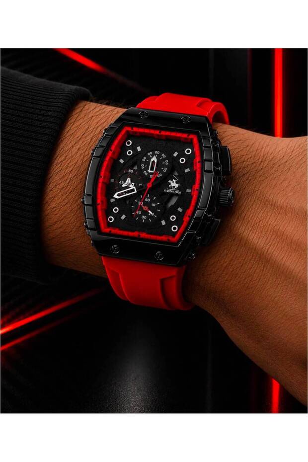 Luxury Silicone Cord Sweat-Proof Men's Wristwatch (Makes Sure It Fits on Any Wrist)