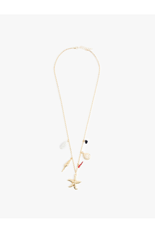 Sea shell charm necklace