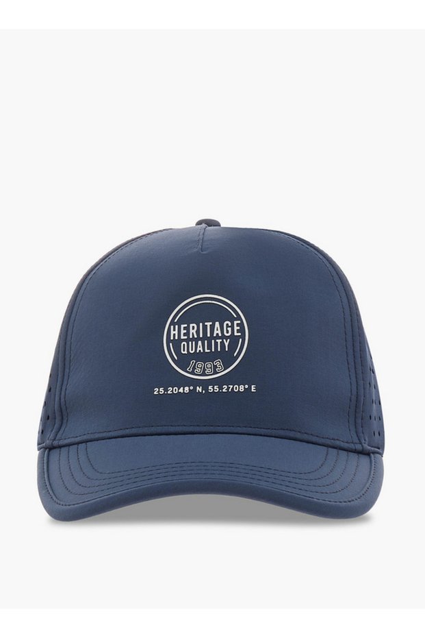 Men Cap with Buckled Strap Closure