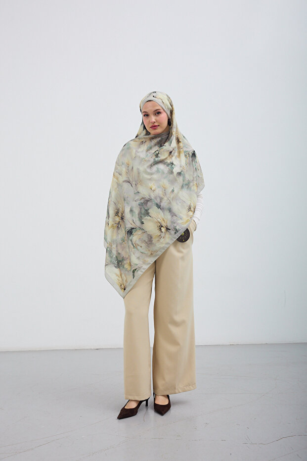 Cotton Soft Shawl Floral Shawl