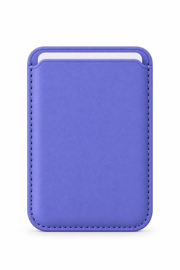 Micro Woven Wallet Leather Card Holder with Magsafe for iPhone