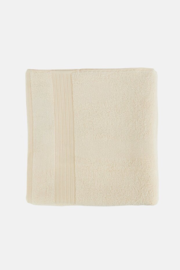 Zero Twist Cotton Bath Towel, Cream