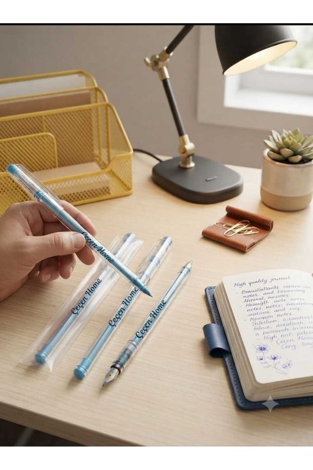 Colorful Ballpoint Pen Set 3-Piece 0.7 mm Office School Stationery and Daily Planning Pen Set