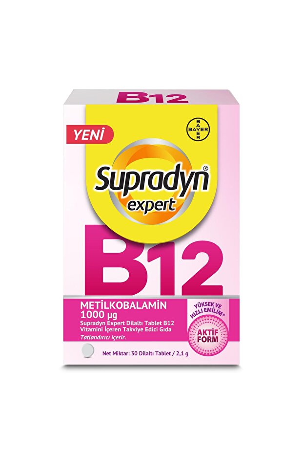 Expert Dilaltı Tablet Supplementing Food Containing Vitamin B12