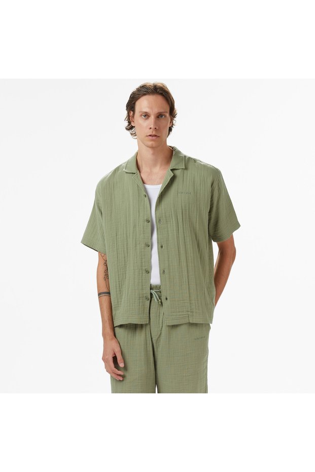 United4 Men's Khaki Shirt