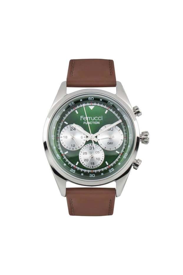 Ferrucci green wristwatch