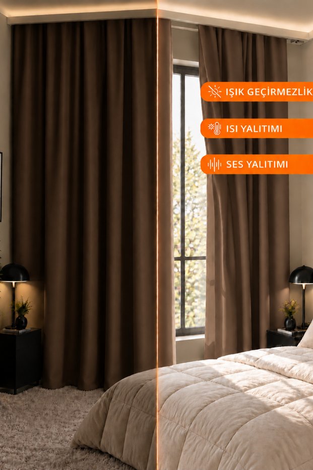 Blackout Background Curtain | Blackout | Extrafoam Drawstring Use | Custom Size | Rich Color Options