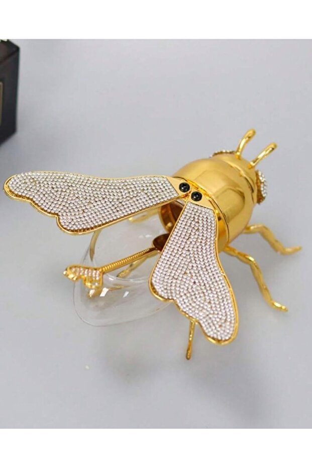 1set New Rhinestone Studded Shiny Bee Shaped Creamer Jar & Small Pet Animal Style Sugar Bowl, Practical Decor Piece, Suitable For Various Scenes,Kitchen,Christmas Gift