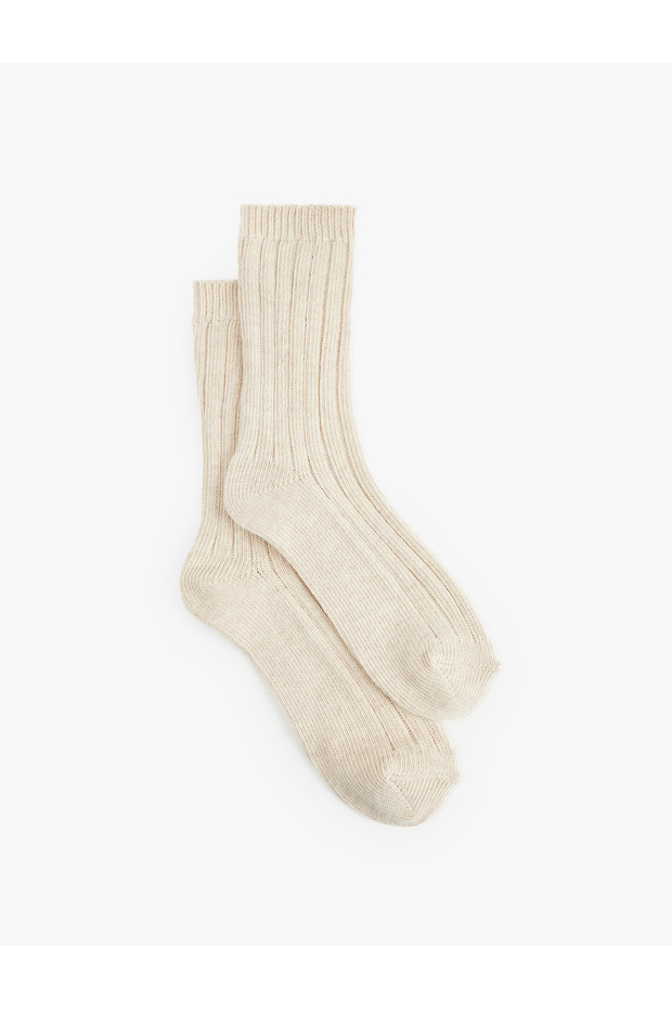 Ribbed socks