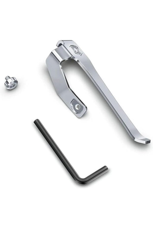Swiss Tool Spirit Carry Clip, Silver Blister, Swiss Made