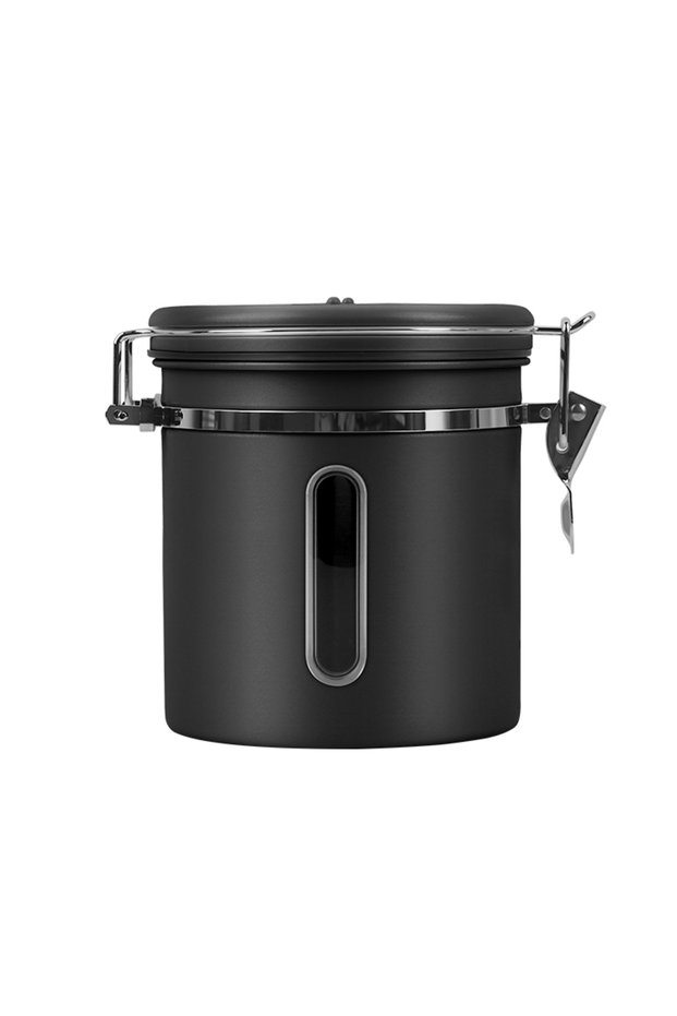 Coffee Bean Storage Container - Black 600g