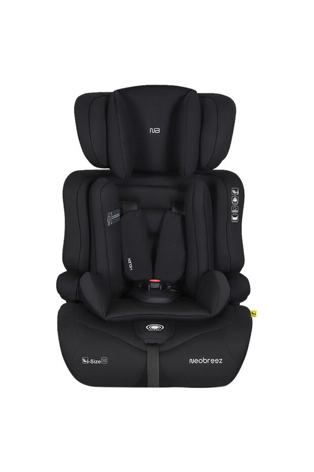 - ELEK 3-In-1 Toddler Car Seat - i-Size - 9m-12Y - Black