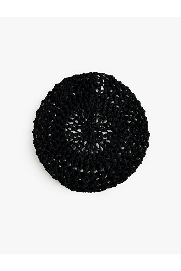 Knitted Detailed Painter Hat
