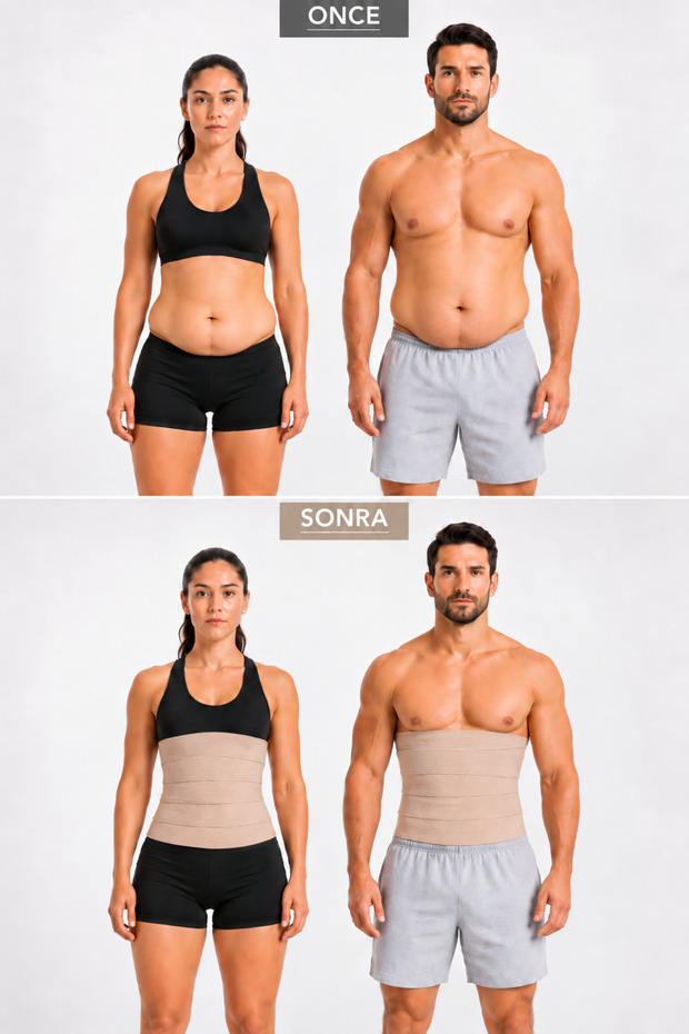 2 Meter Flexible Waist Band Hourglass That Can Be Wrapped Around the Body