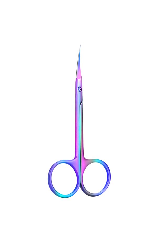 MULTI 1Pcs Russian Cuticle Scissors Nipper Dead Skin Scissors Stainless Steel Manicure Tools Portabl