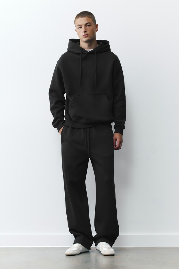 Jogging fit pantolon ve sweatshirt seti