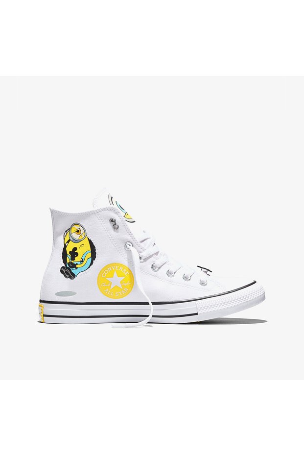 X Minions Chuck Taylor All Star Unisex White Sneaker