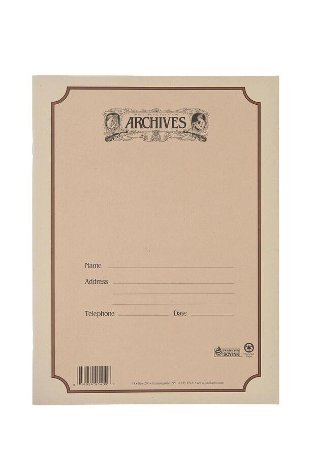 Notebook Archives 12 Rows 48 Spiral Pages