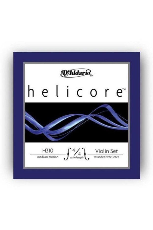 H310 Violin String Set, Helicore, 4/4, Medium