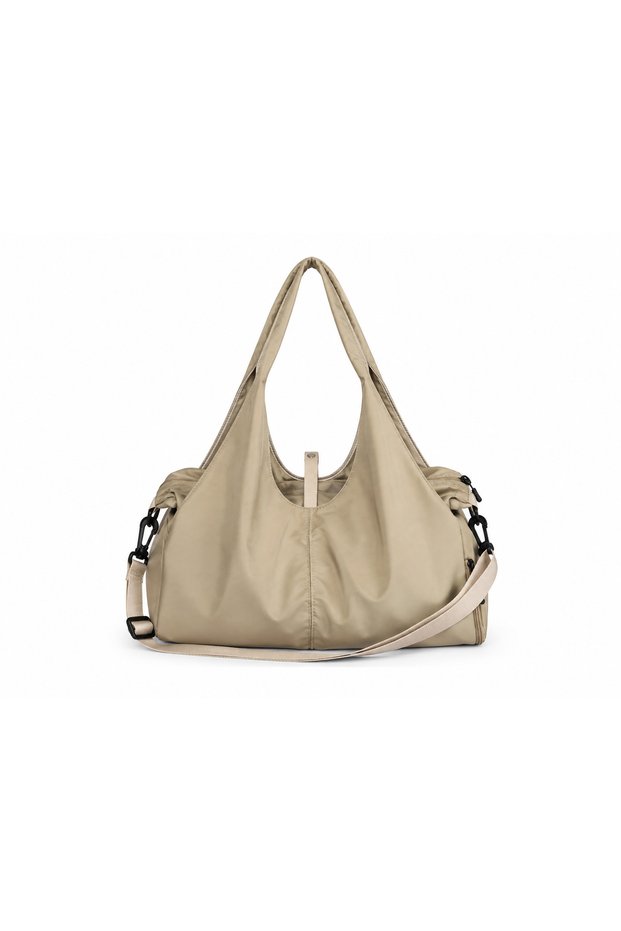 Elora Women's Sports Hand, Shoulder and Crossbody Bag - Ecru