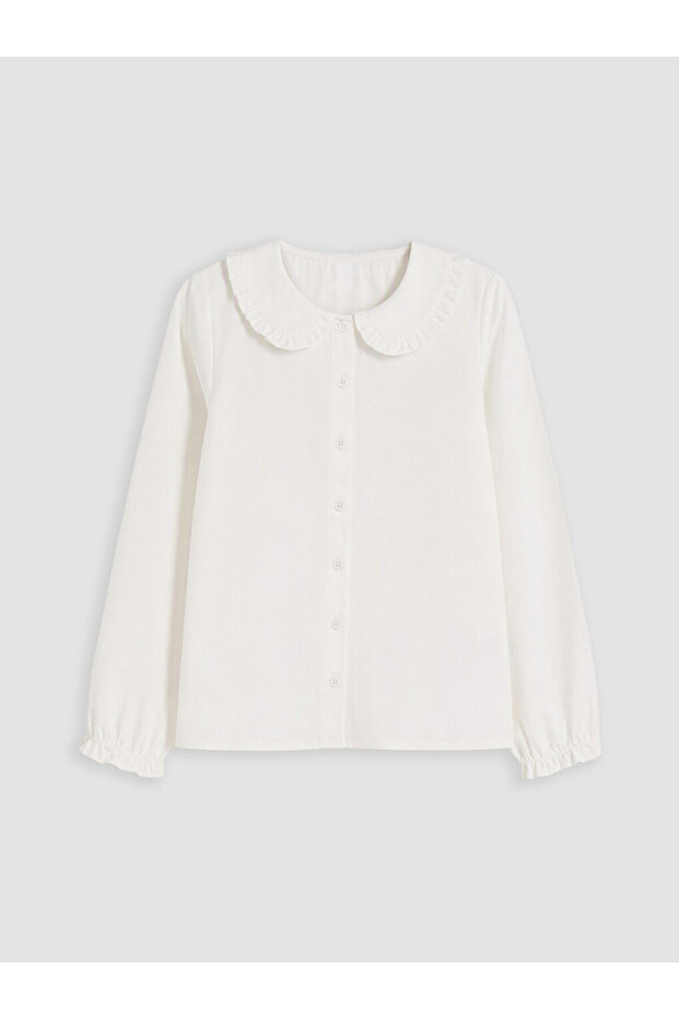 Ruffled Girls' Shirt