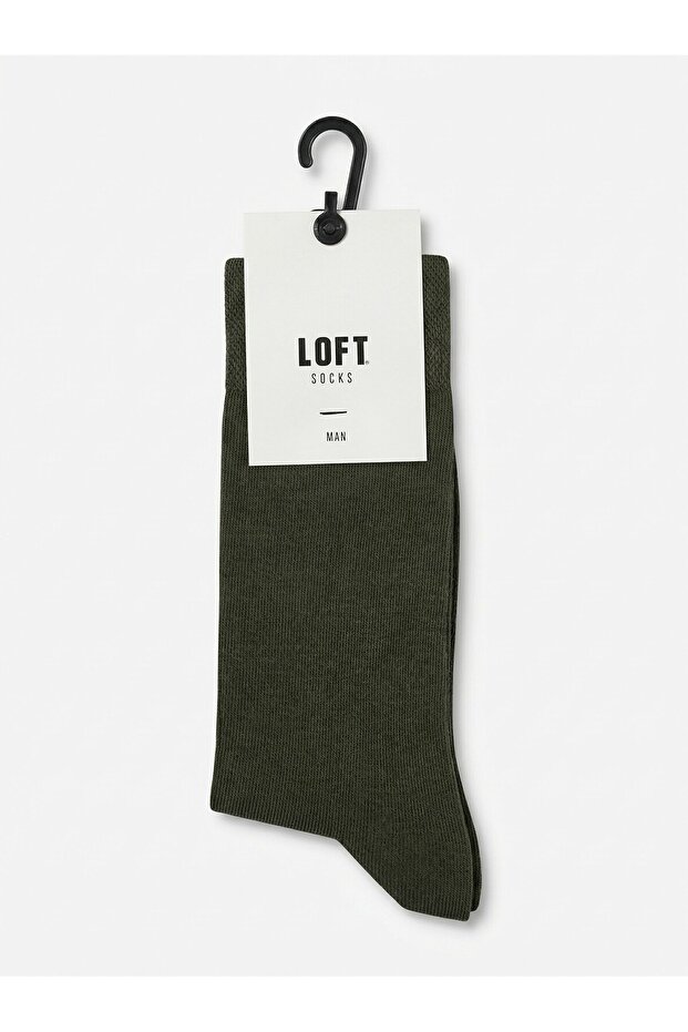 Men's Khaki Lf 2041375 Navy m Sck Socks