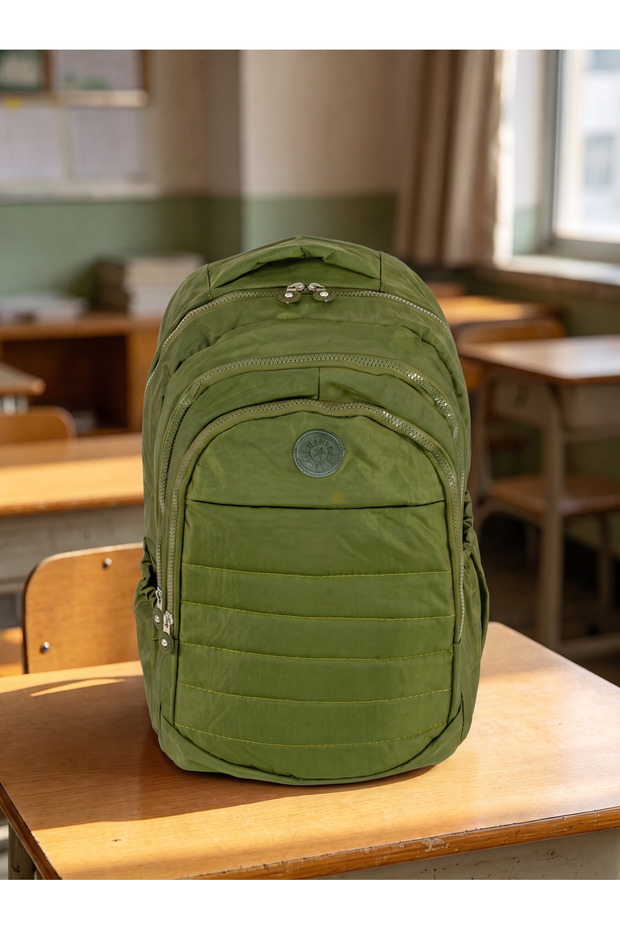 Multi-Compartment Daily Backpack for Girls and Boys, Waterproof Large Size School Bag