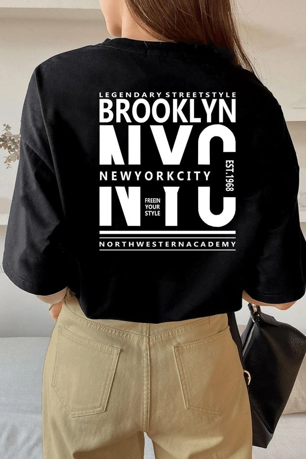 Unisex Stylish Comfortable Oversize Cotton Crew Neck T-Shirt with Special Design Code 47579