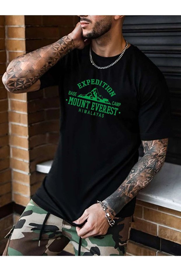 Unisex Stylish Comfortable Oversize Cotton Crew Neck T-Shirt with Special Design Code 29499