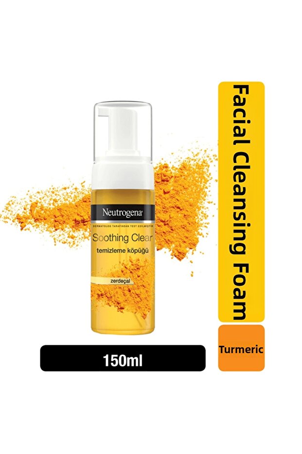 Soothing Clear Turmeric Cleansing Foam