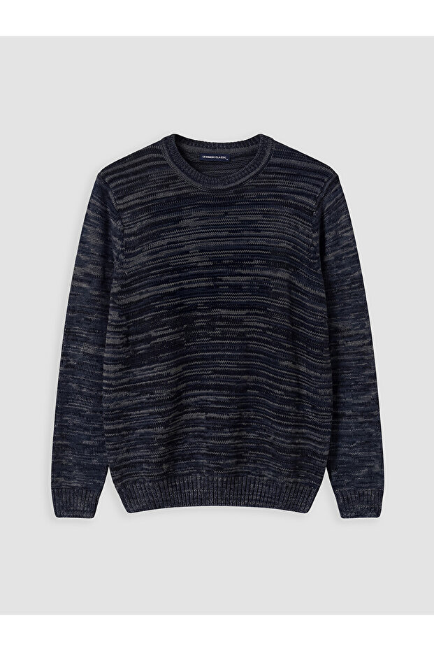Peak New Season Patterned Men's Knitwear Sweater