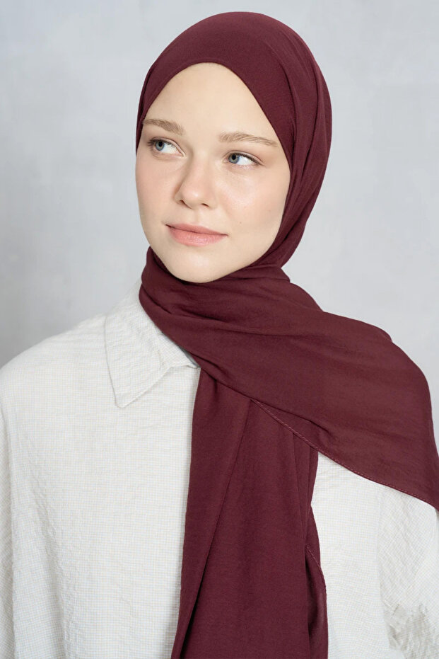 Rami shawl - burgundy