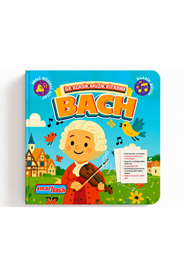 İlk Klasik Müzik Kitabım Bach - Sesli Kitap