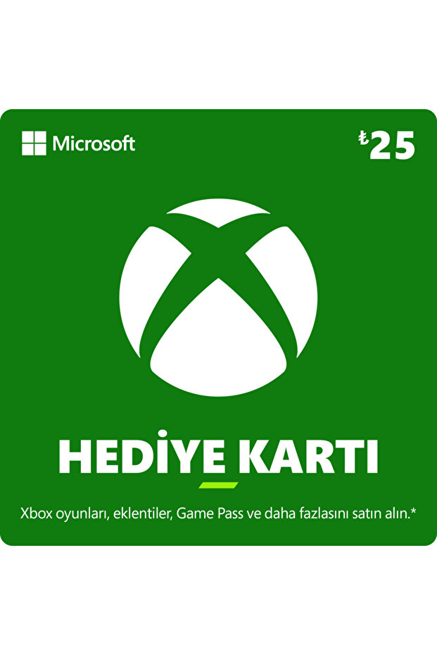 Xbox Hediye Kartı 25 TL